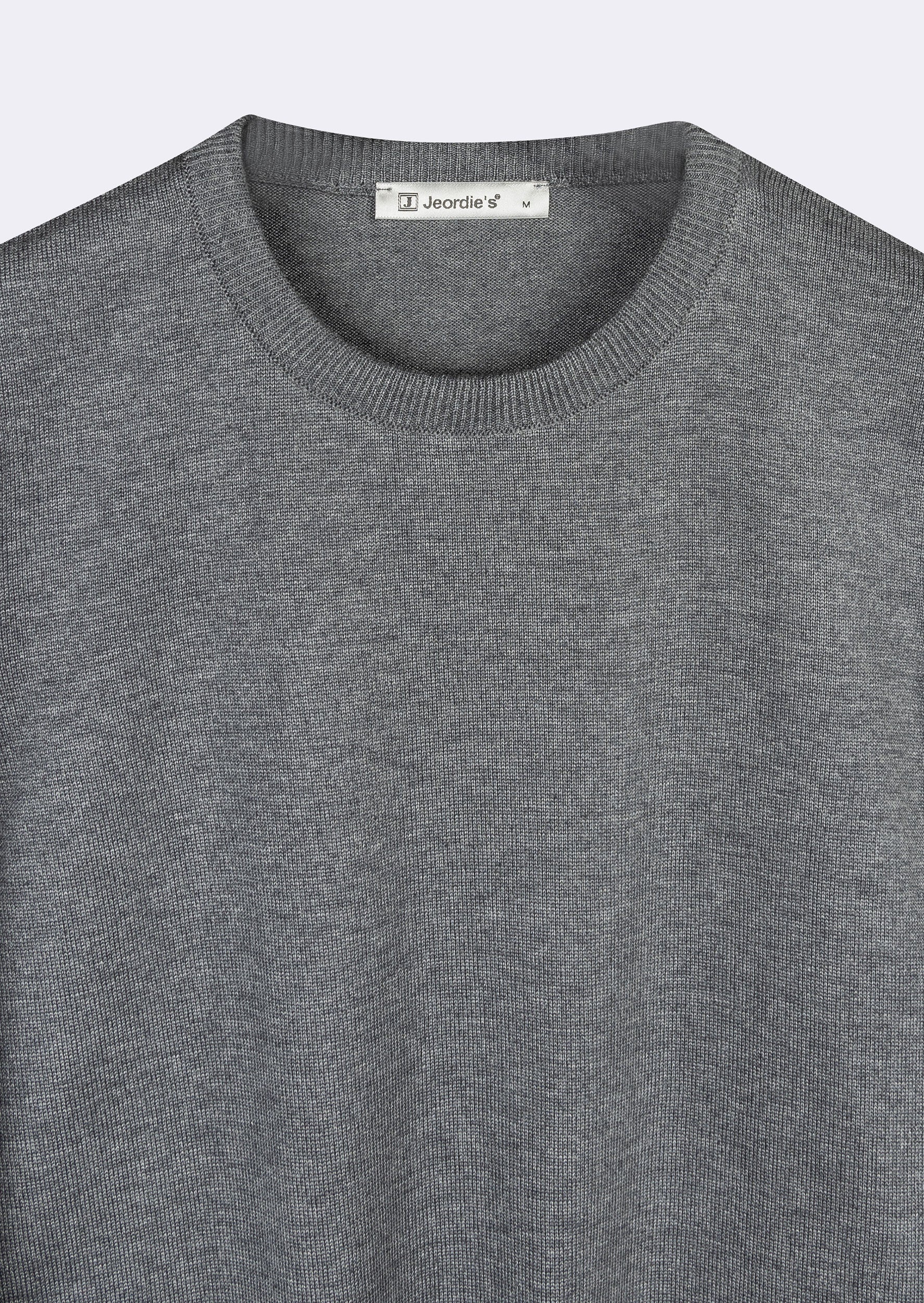 Dark Grey Melange Knitwear