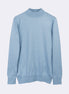 Melange Blue Knitwear