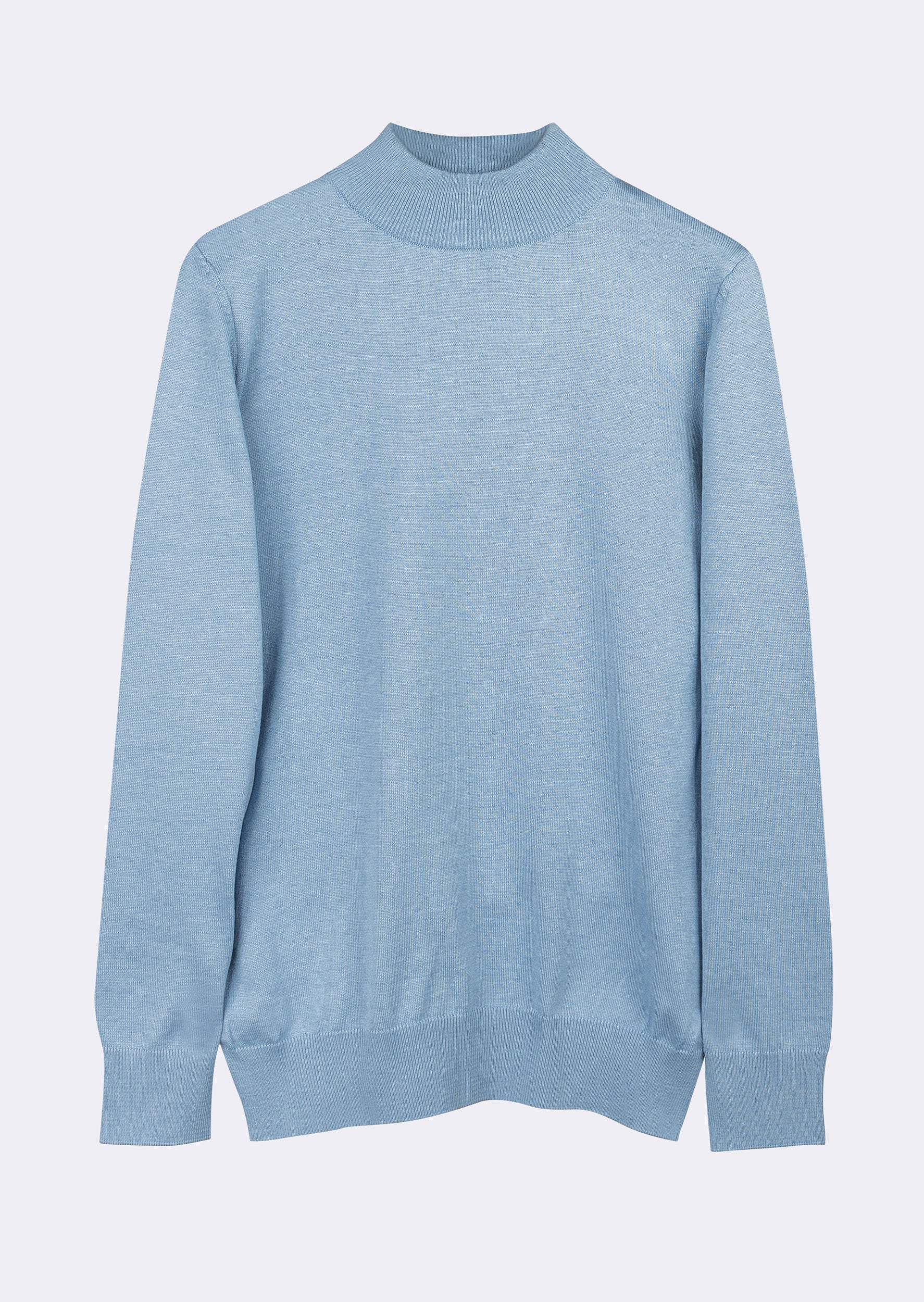 Melange Blue Knitwear