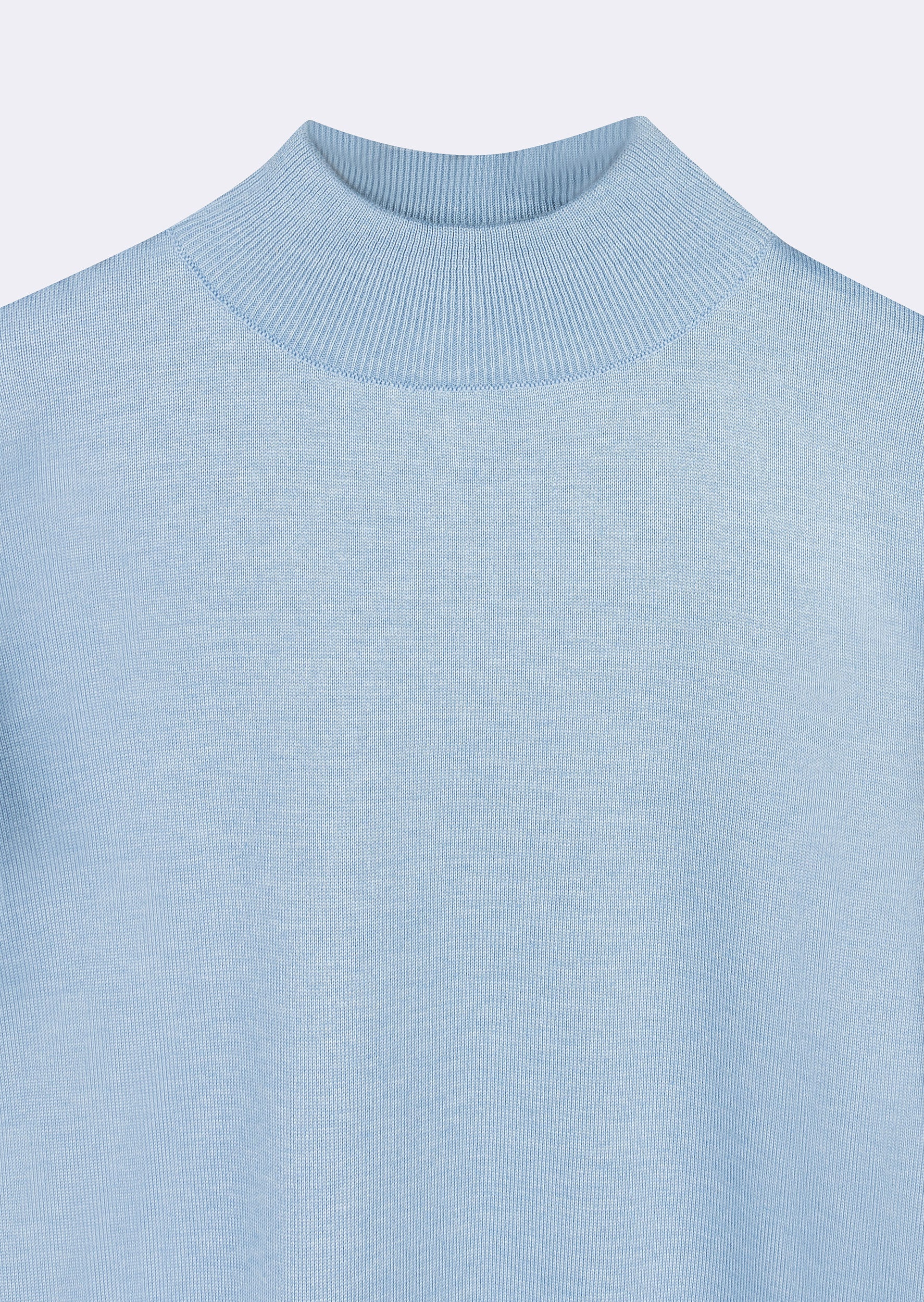 Melange Blue Knitwear