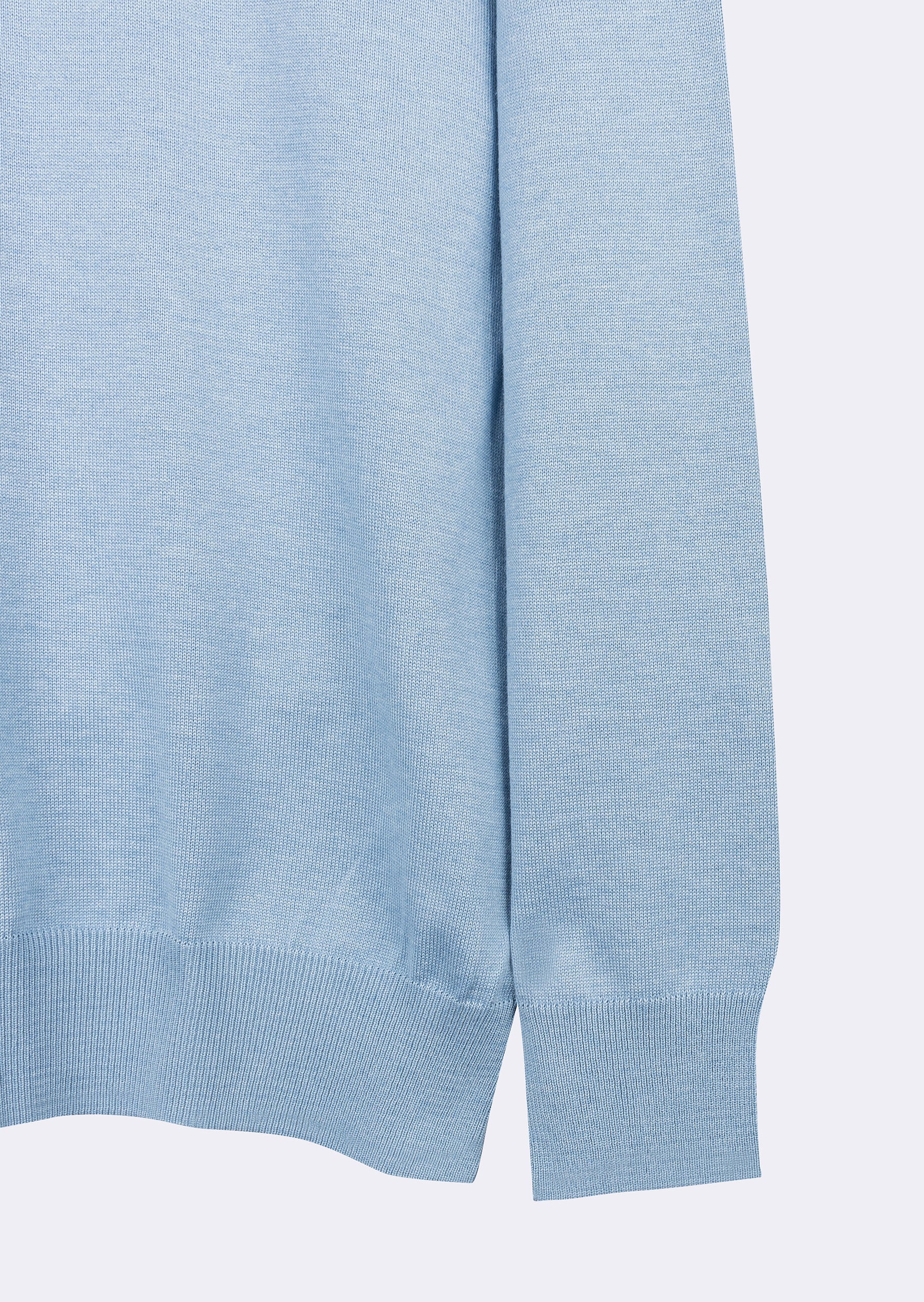 Melange Blue Knitwear