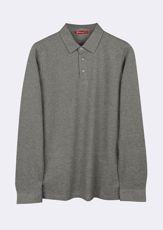 Grey Melange Sweatshirt