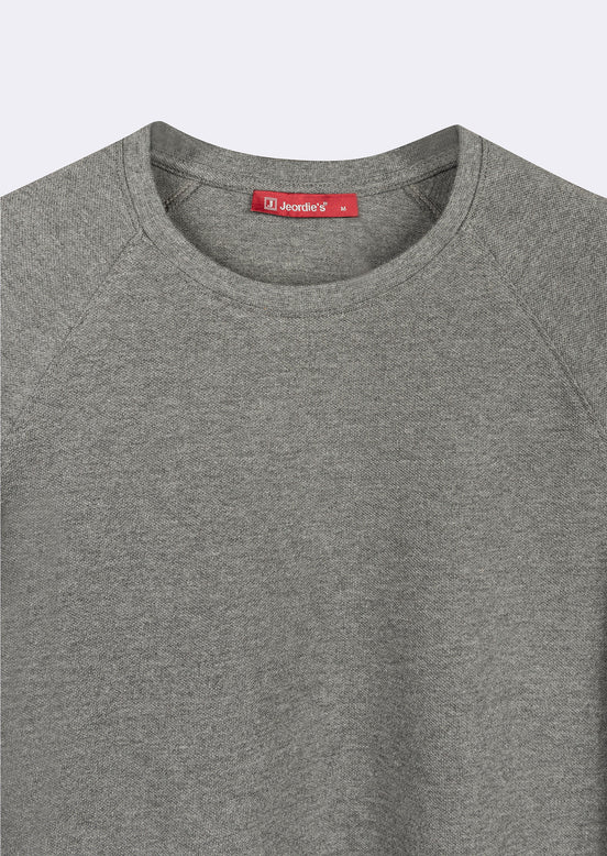 Grey Melange Sweatshirt