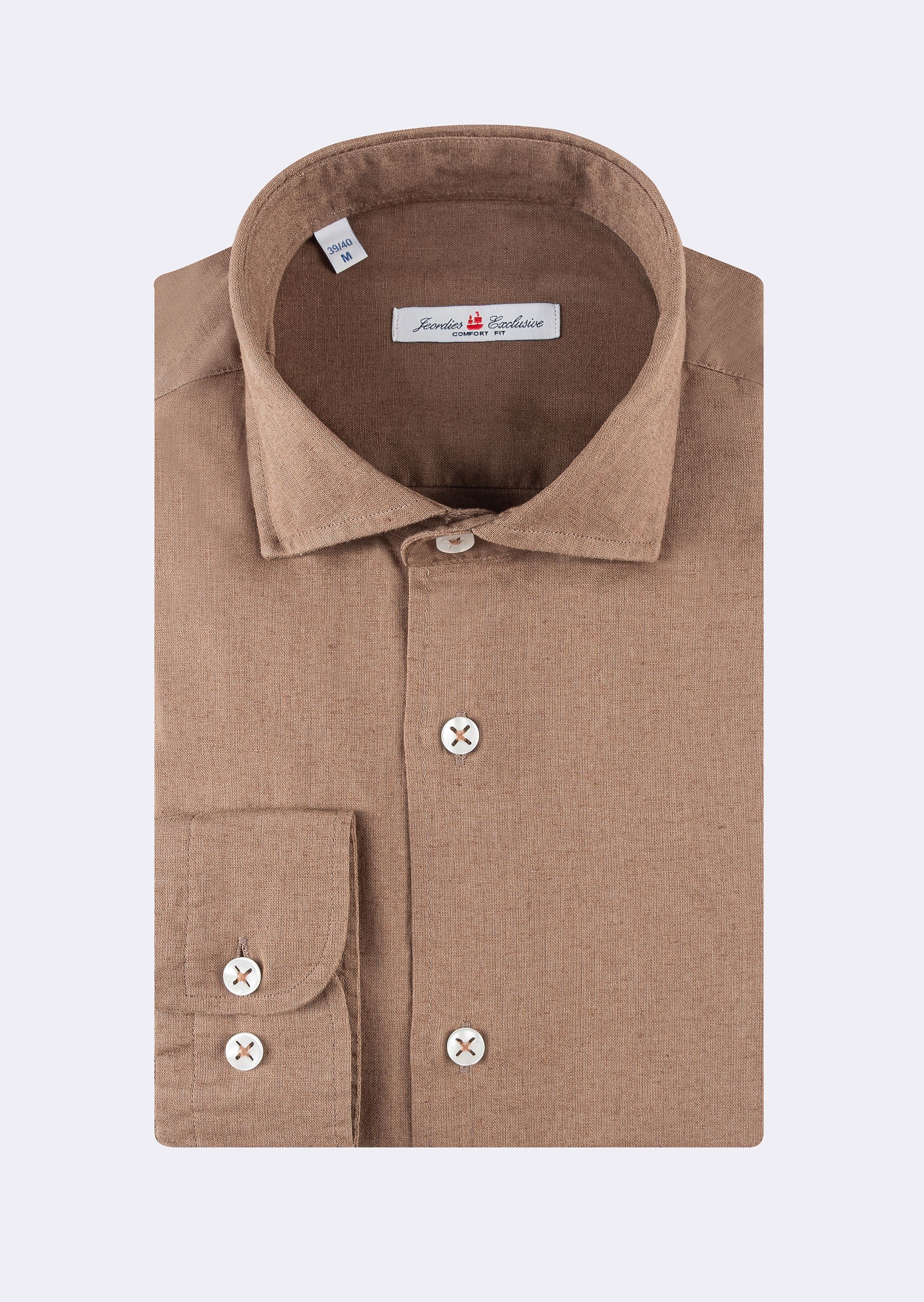 Brown Long Sleeve Shirt