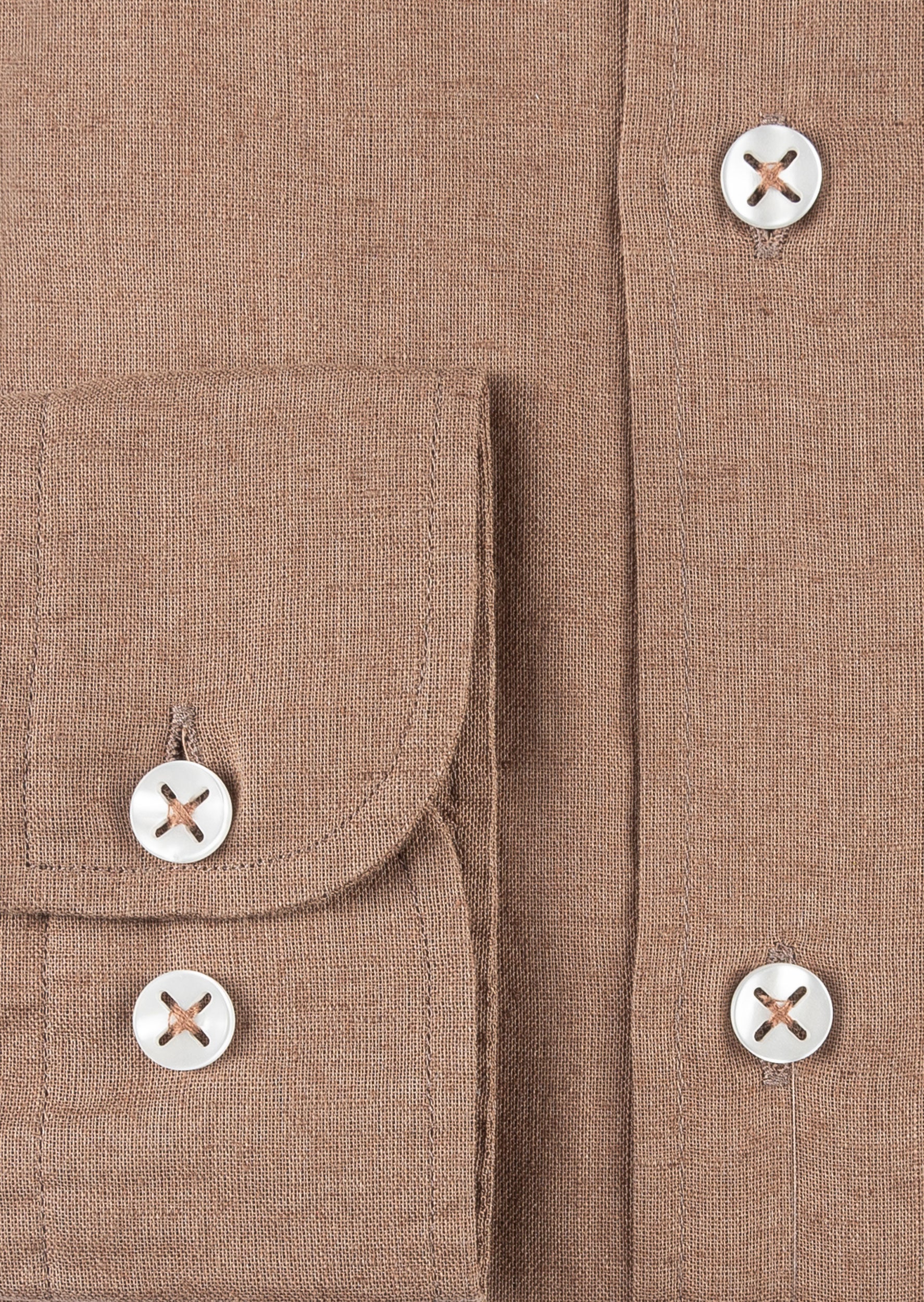 Brown Long Sleeve Shirt