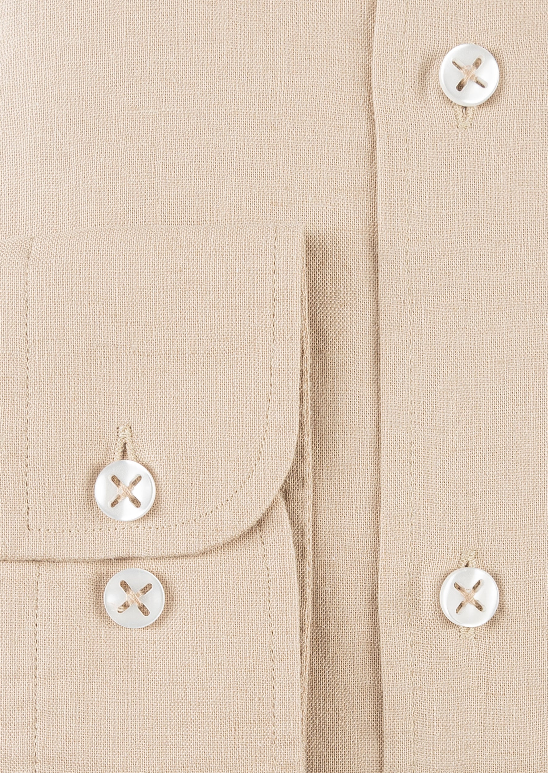 Beige Long Sleeve Shirt