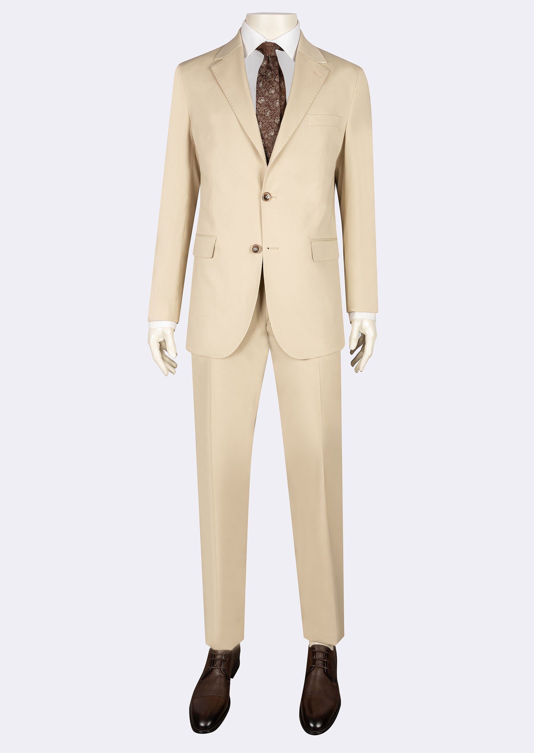 Beige Suit