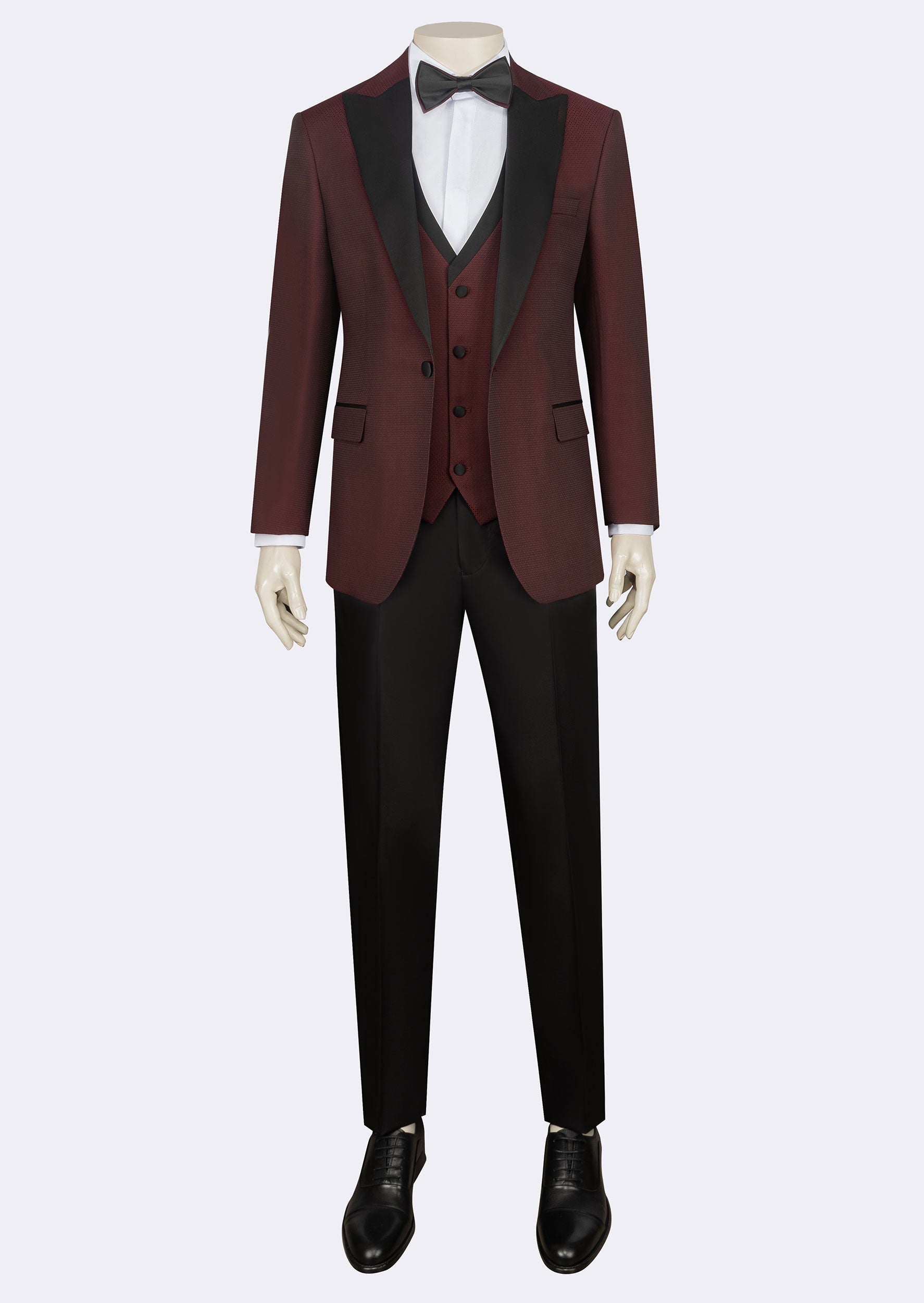 Burgundy Tuxedo