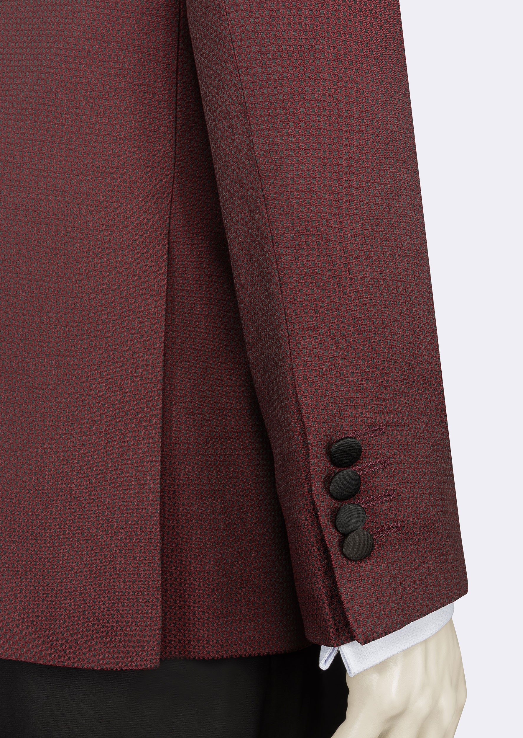 Burgundy Tuxedo