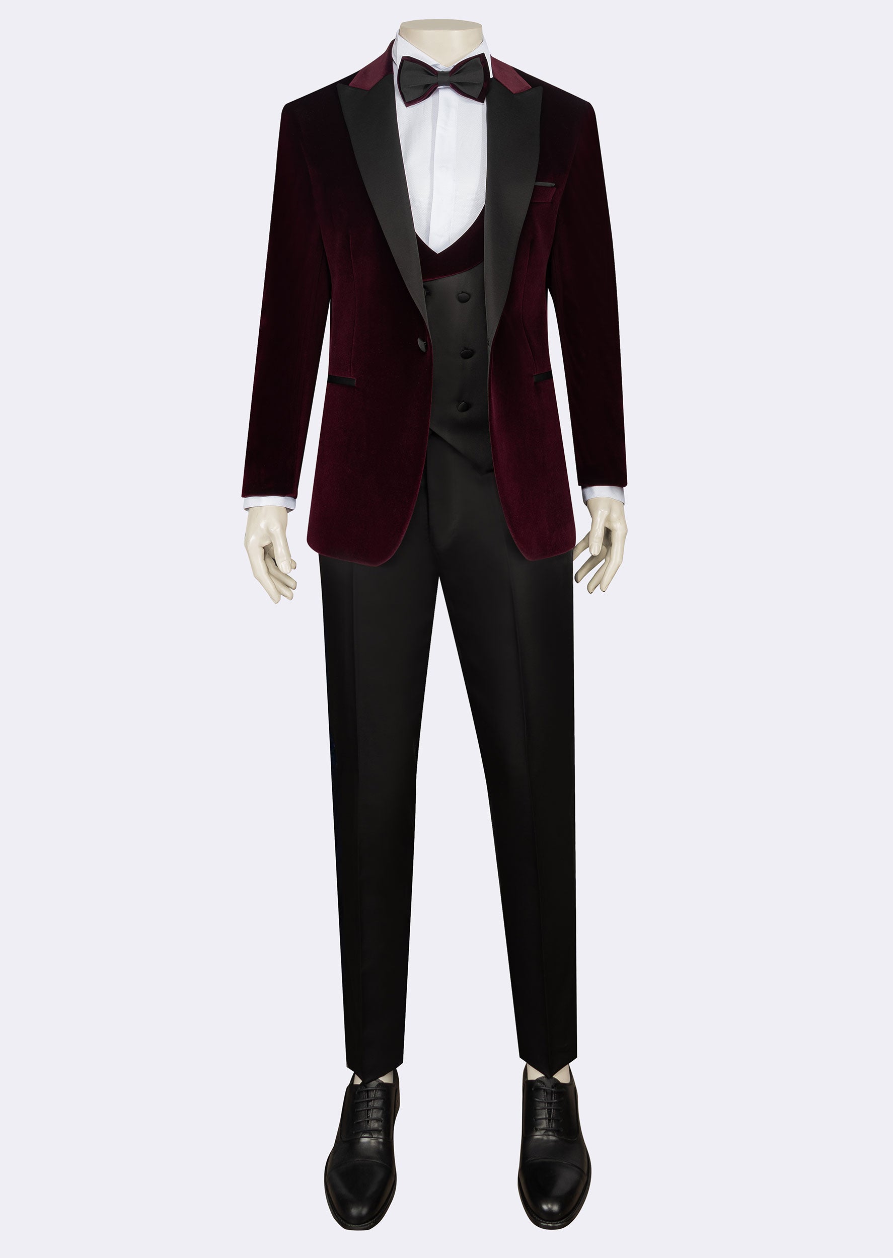 Burgundy Tuxedo