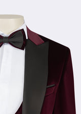 Burgundy Tuxedo