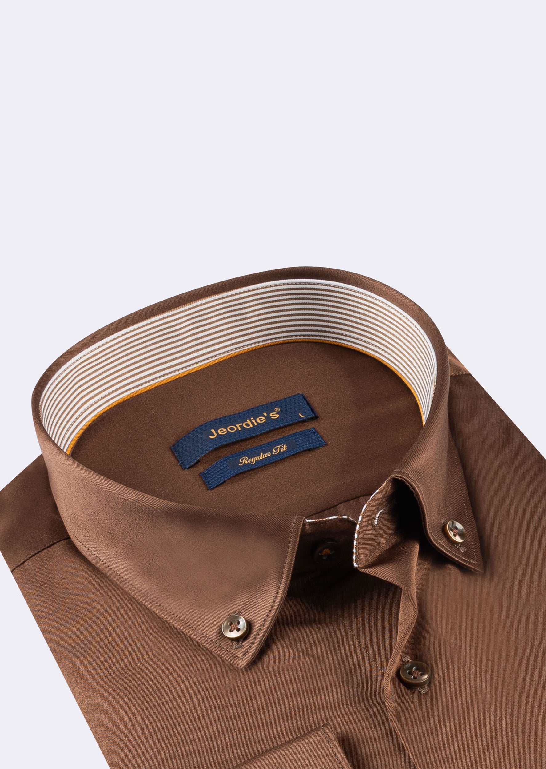 Brown Long Sleeve Shirt