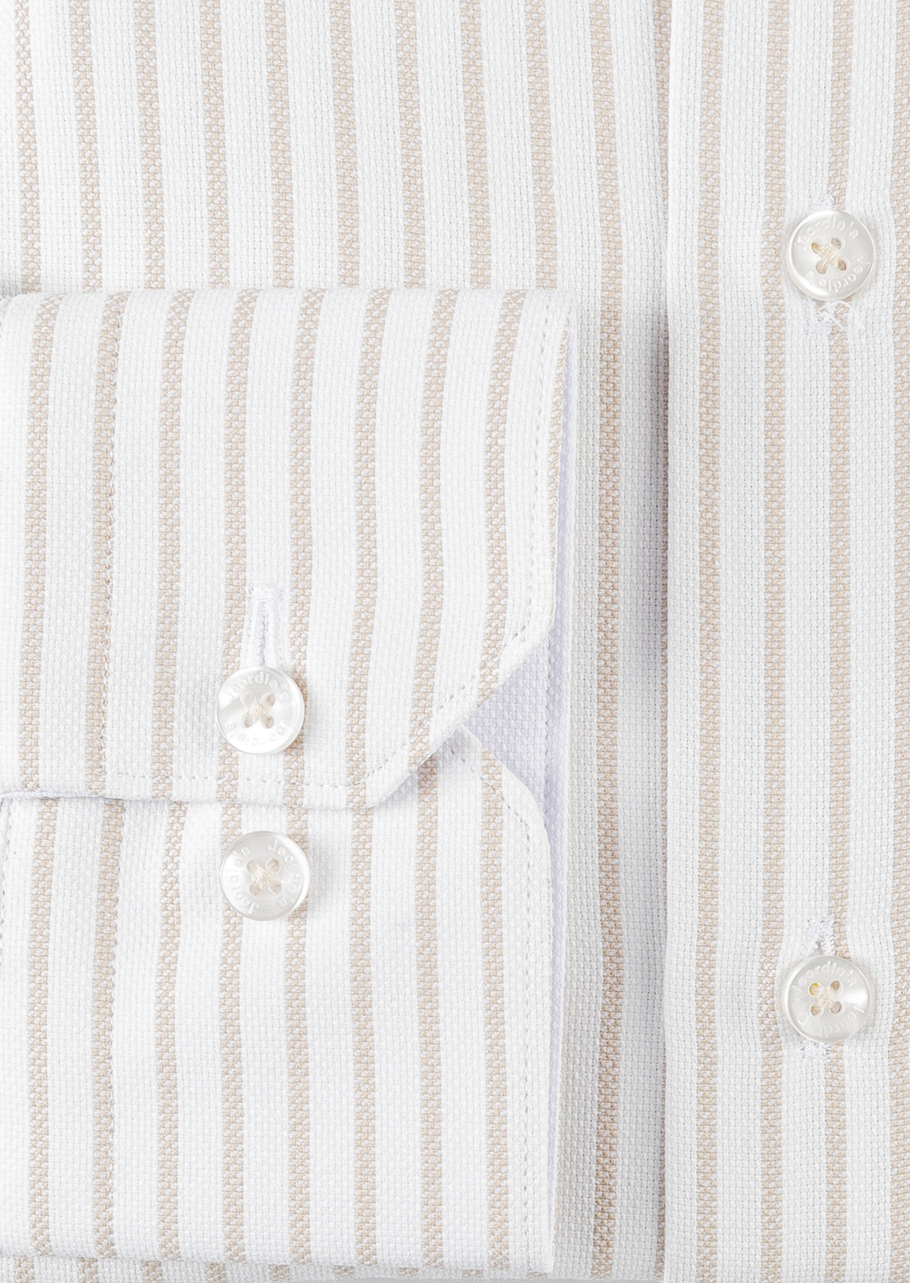 White - Beige Long Sleeve Shirt