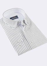 White - Black Long Sleeve Shirt