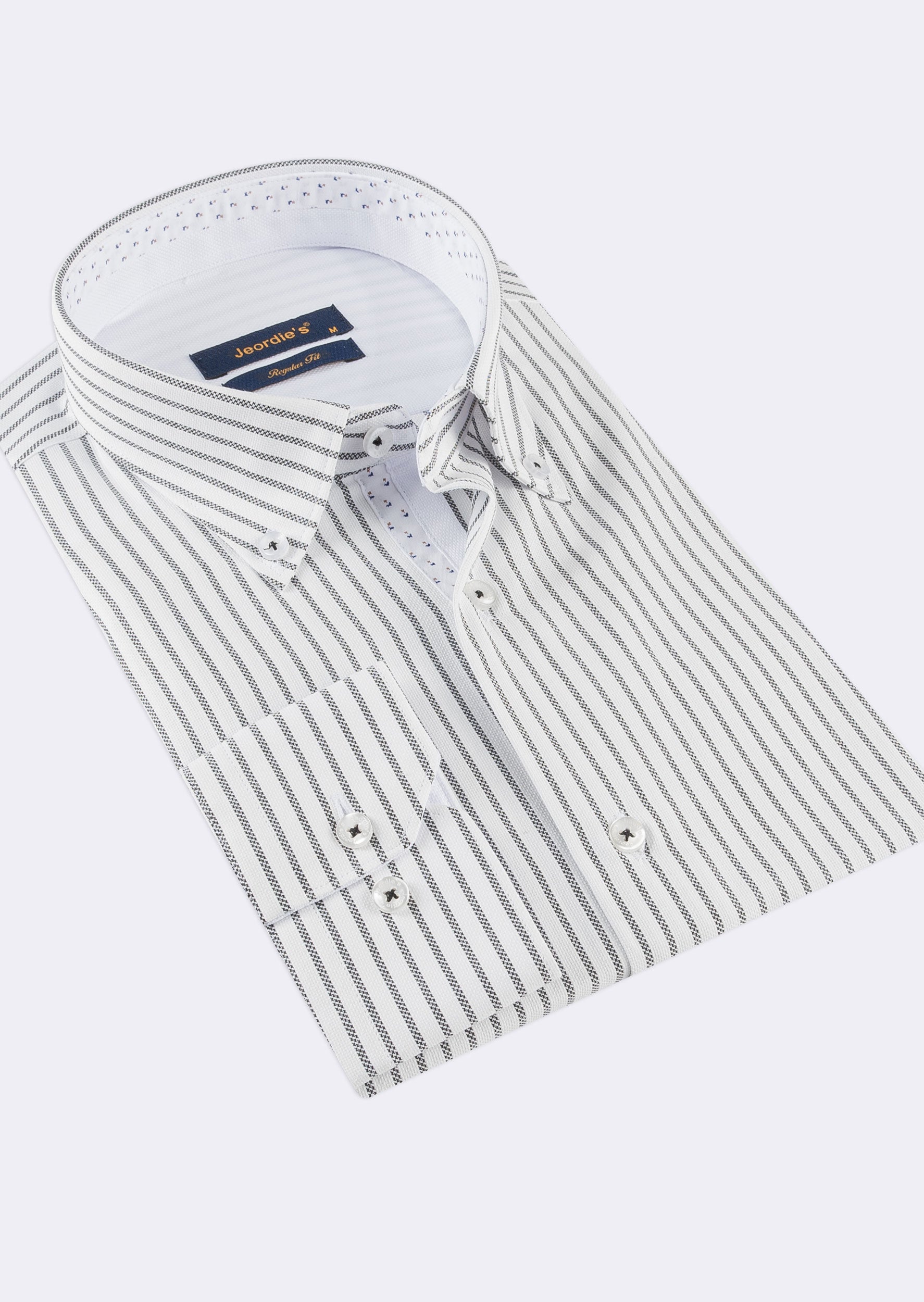 White - Black Long Sleeve Shirt