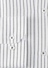White - Black Long Sleeve Shirt