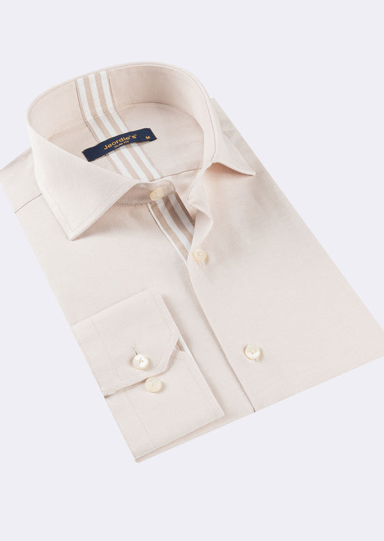Beige Long Sleeve Shirt