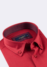 Burgundy Long Sleeve Shirt