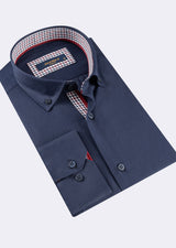 Navy Long Sleeve Shirt