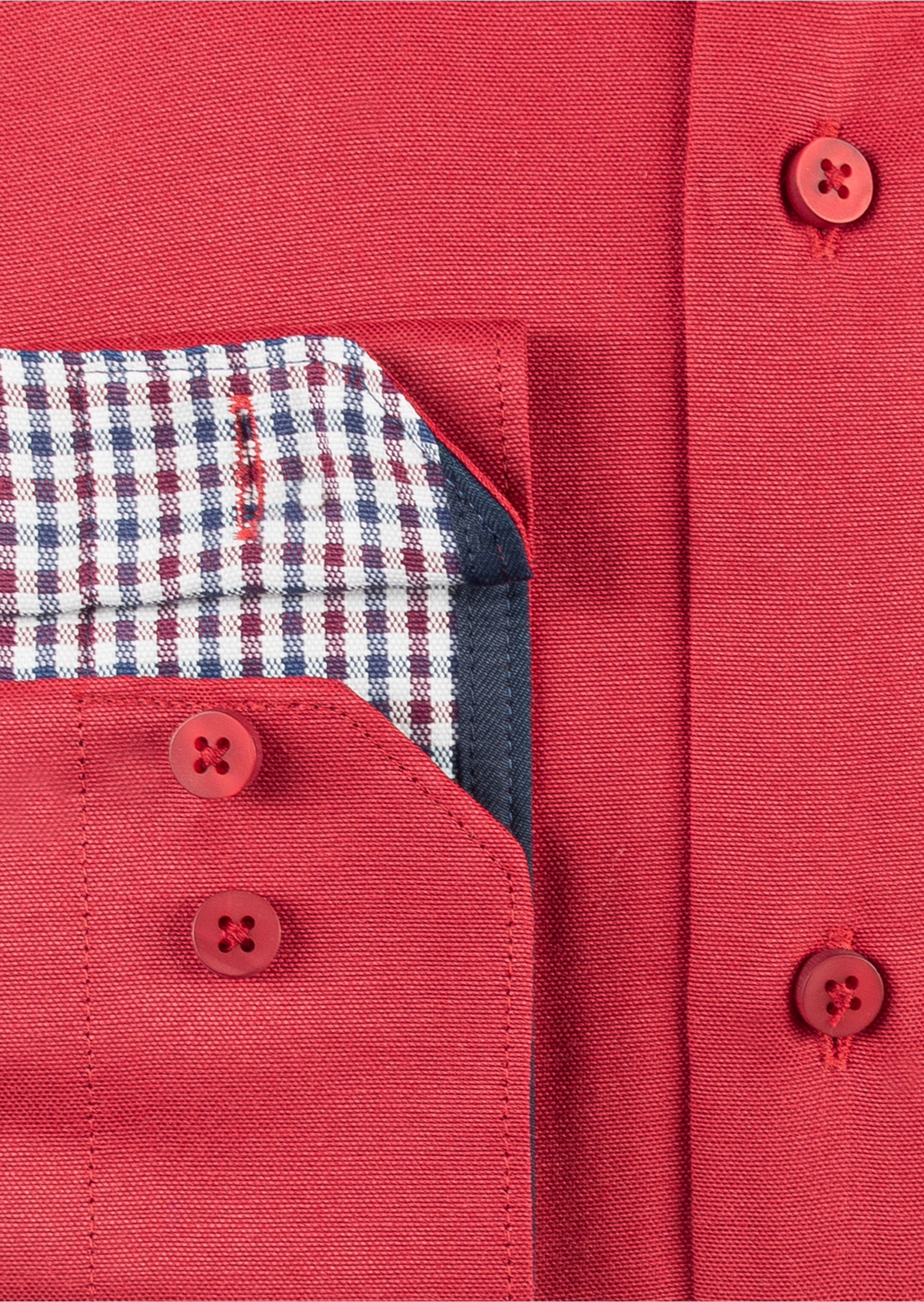 Burgundy Long Sleeve Shirt