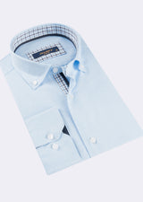Blue Long Sleeve Shirt