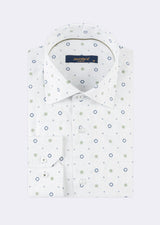 Green - Navy Long Sleeve Shirt
