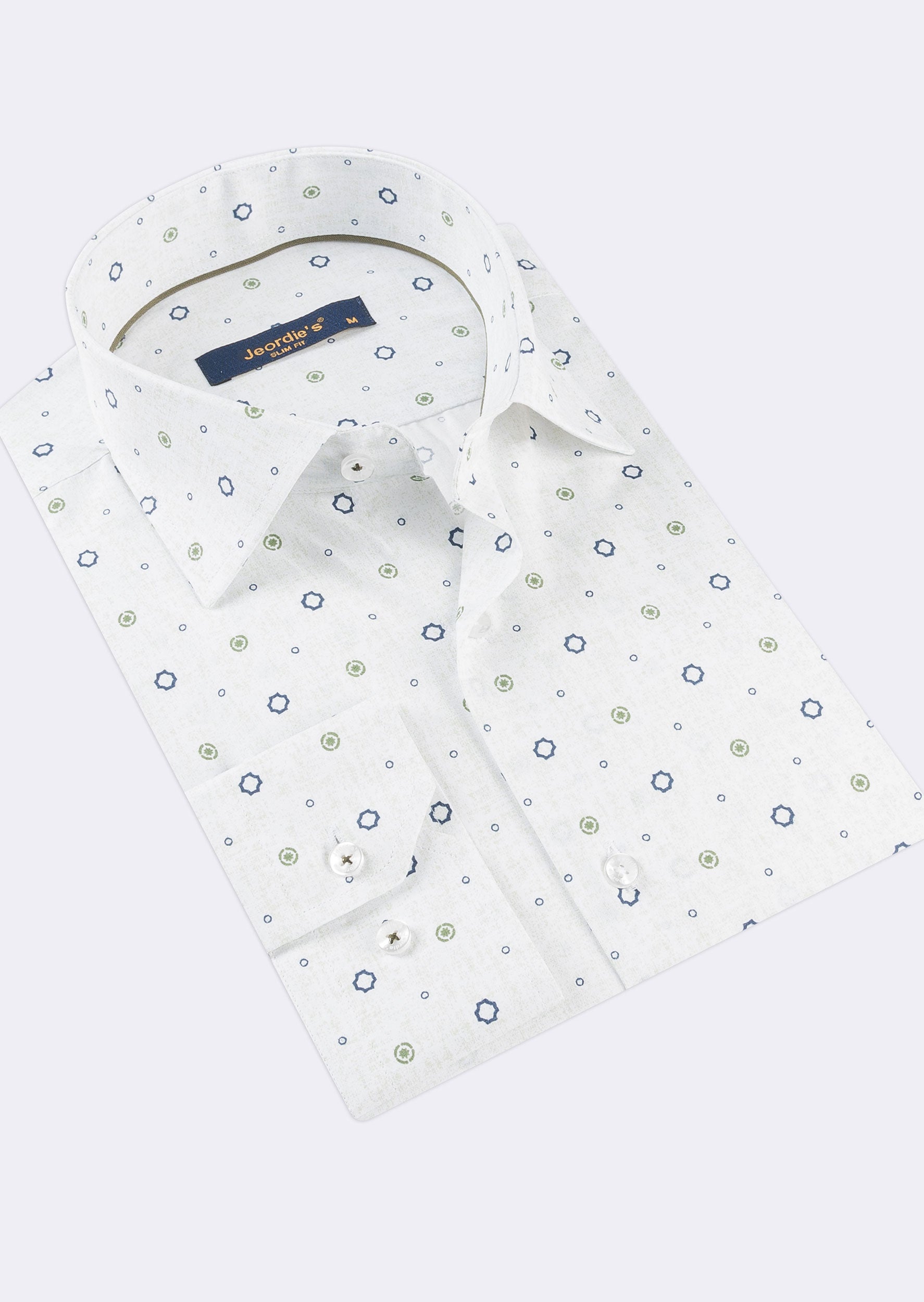 Green - Navy Long Sleeve Shirt