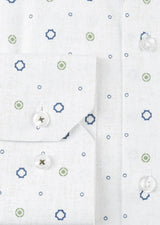 Green - Navy Long Sleeve Shirt