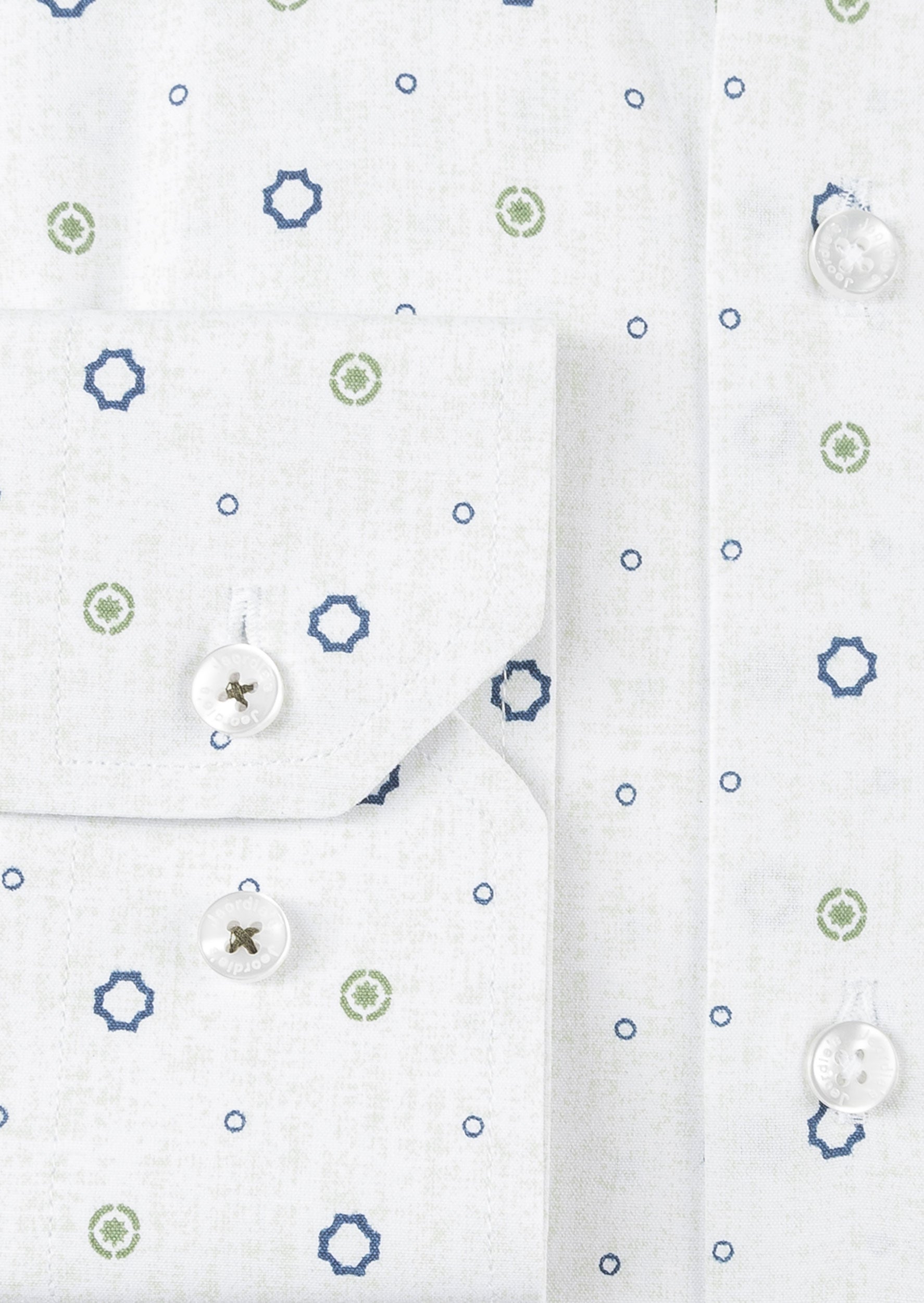 Green - Navy Long Sleeve Shirt