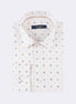 Beige - Brown Long Sleeve Shirt