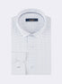 White - Navy Long Sleeve Shirt