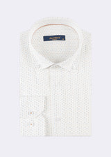 White - Beige Long Sleeve Shirt
