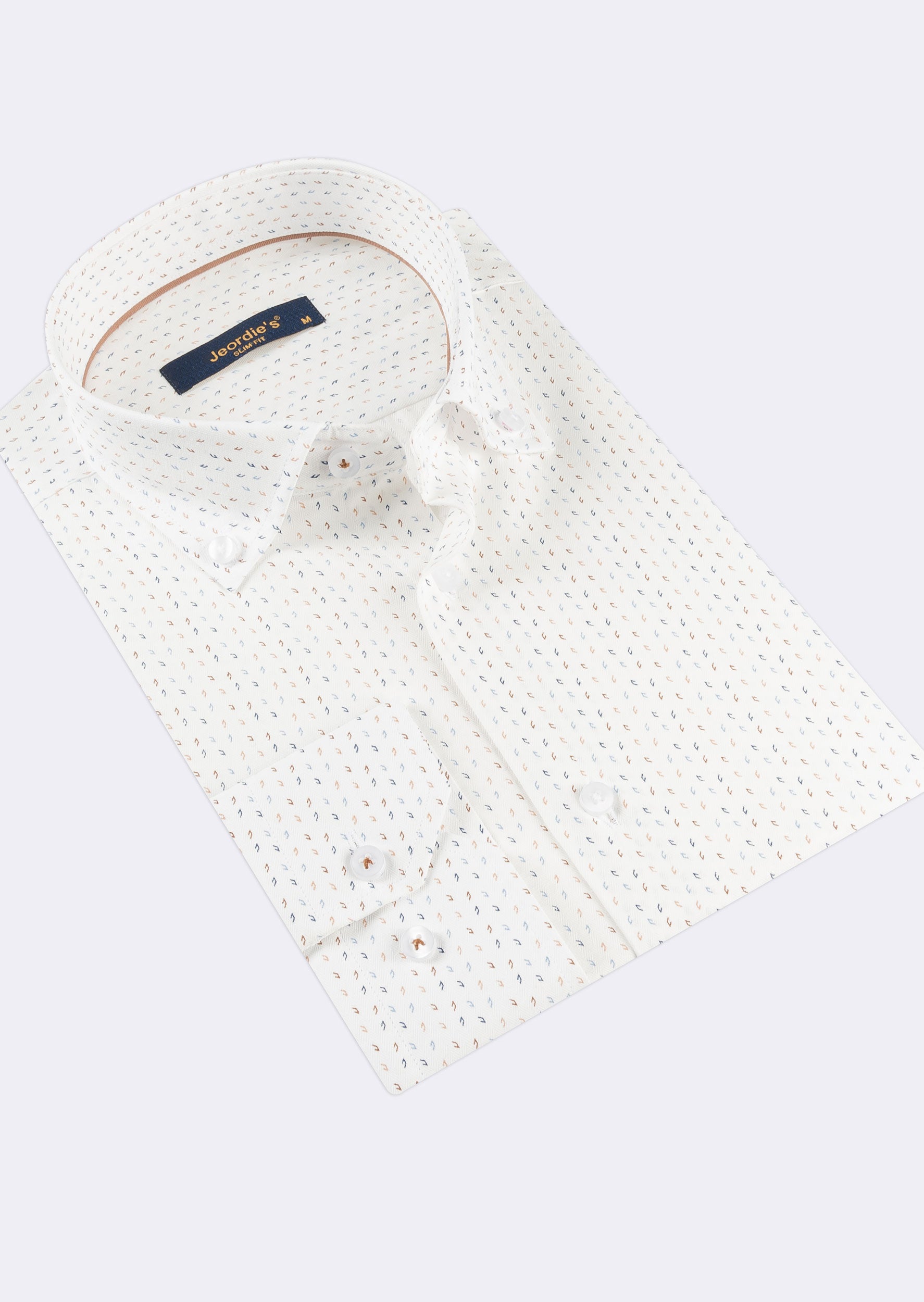White - Beige Long Sleeve Shirt