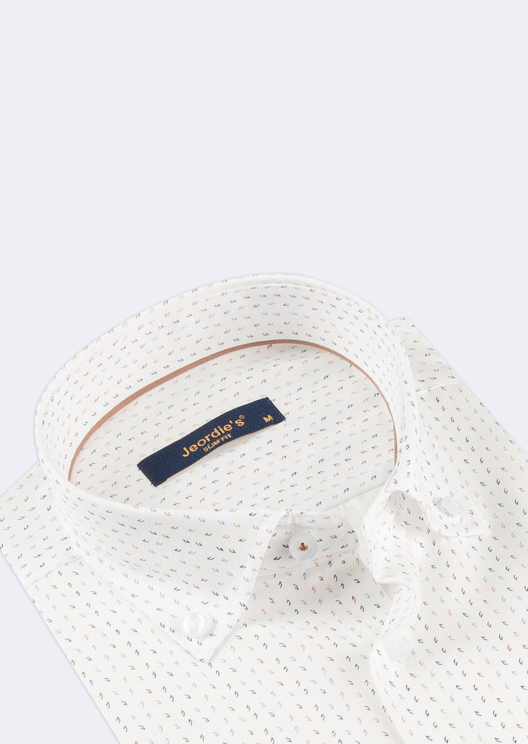 White - Beige Long Sleeve Shirt