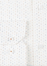 White - Beige Long Sleeve Shirt