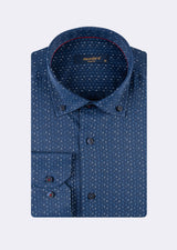 Navy - Blue Long Sleeve Shirt