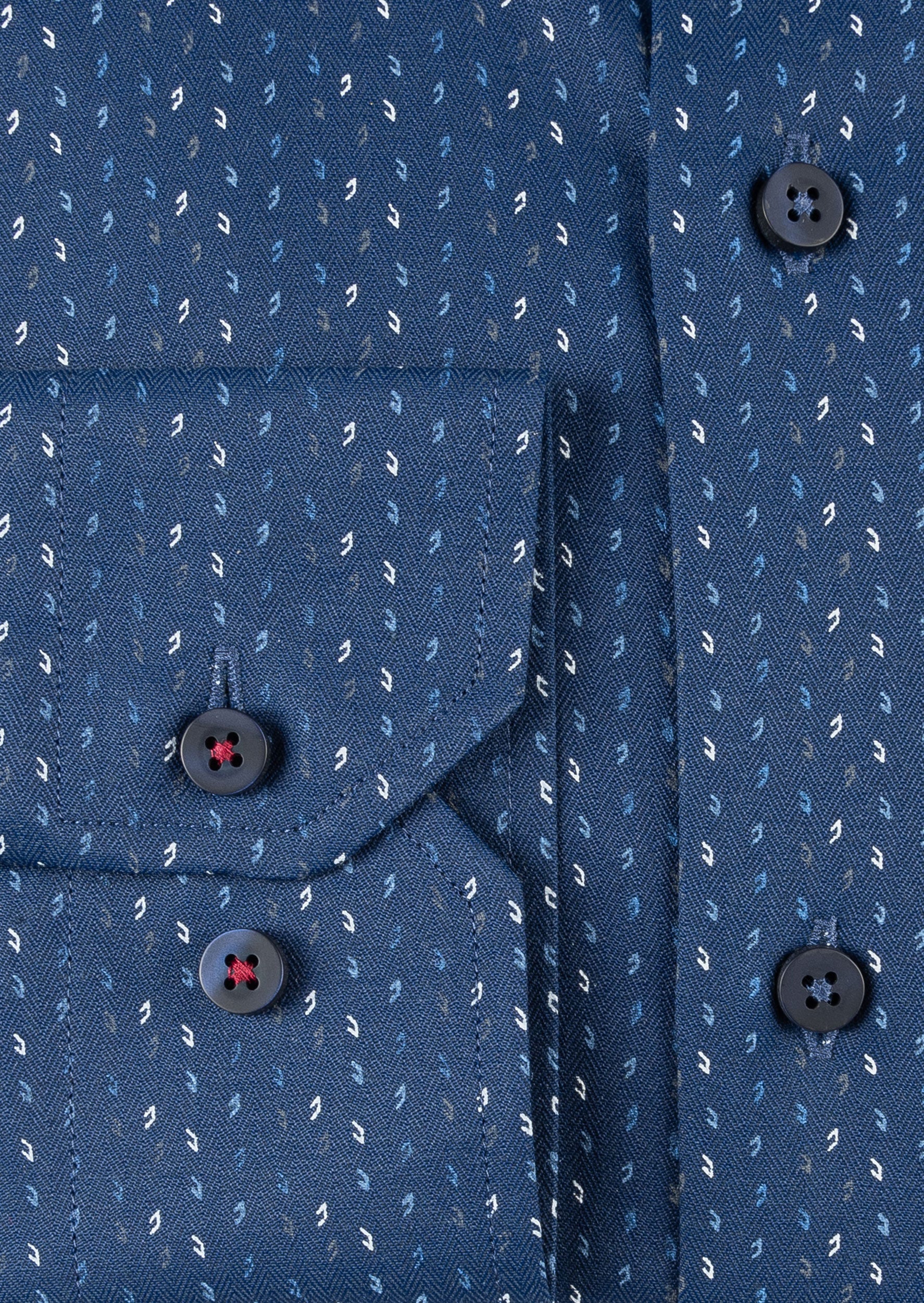 Navy - Blue Long Sleeve Shirt