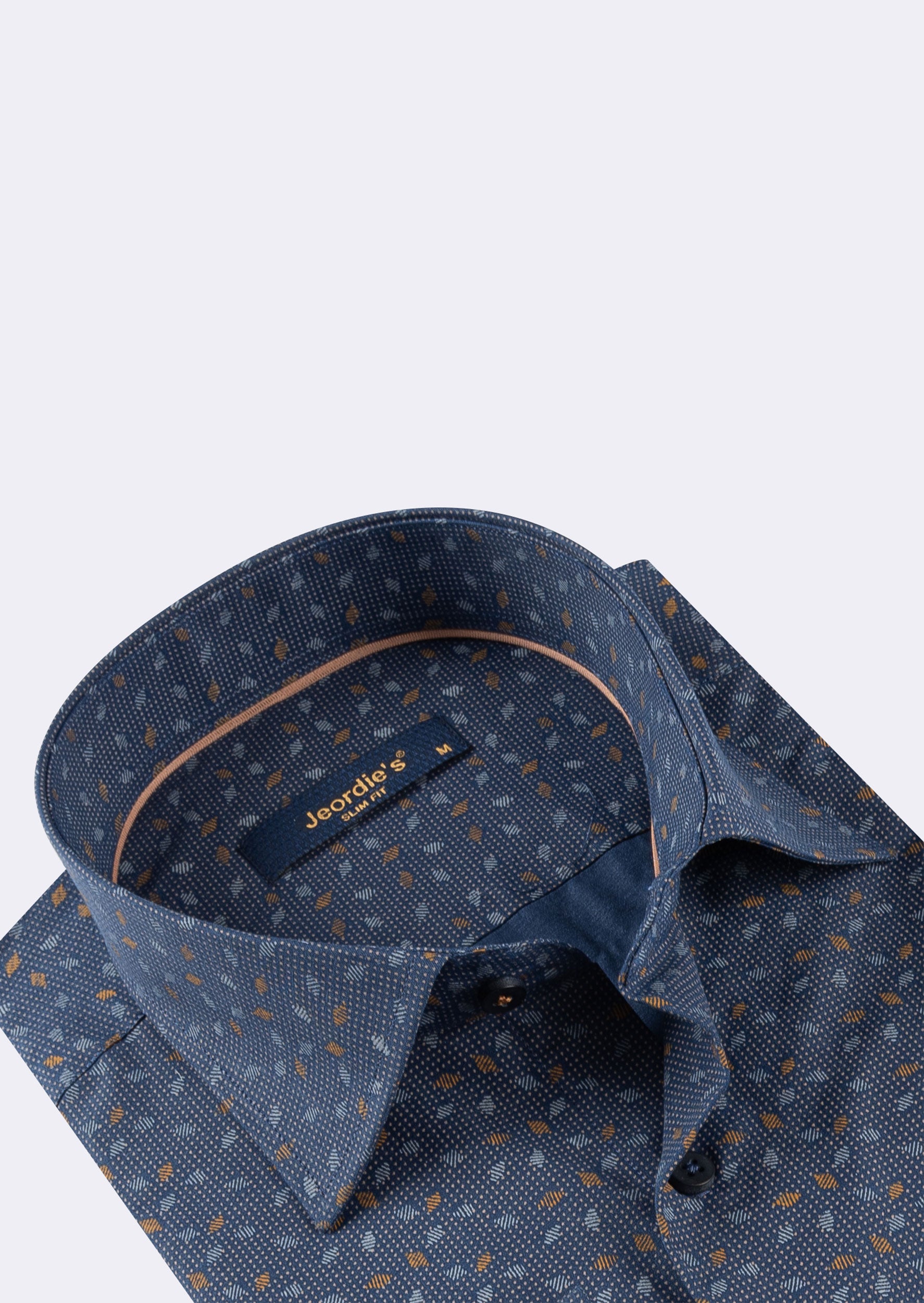 Navy - Beige Long Sleeve Shirt