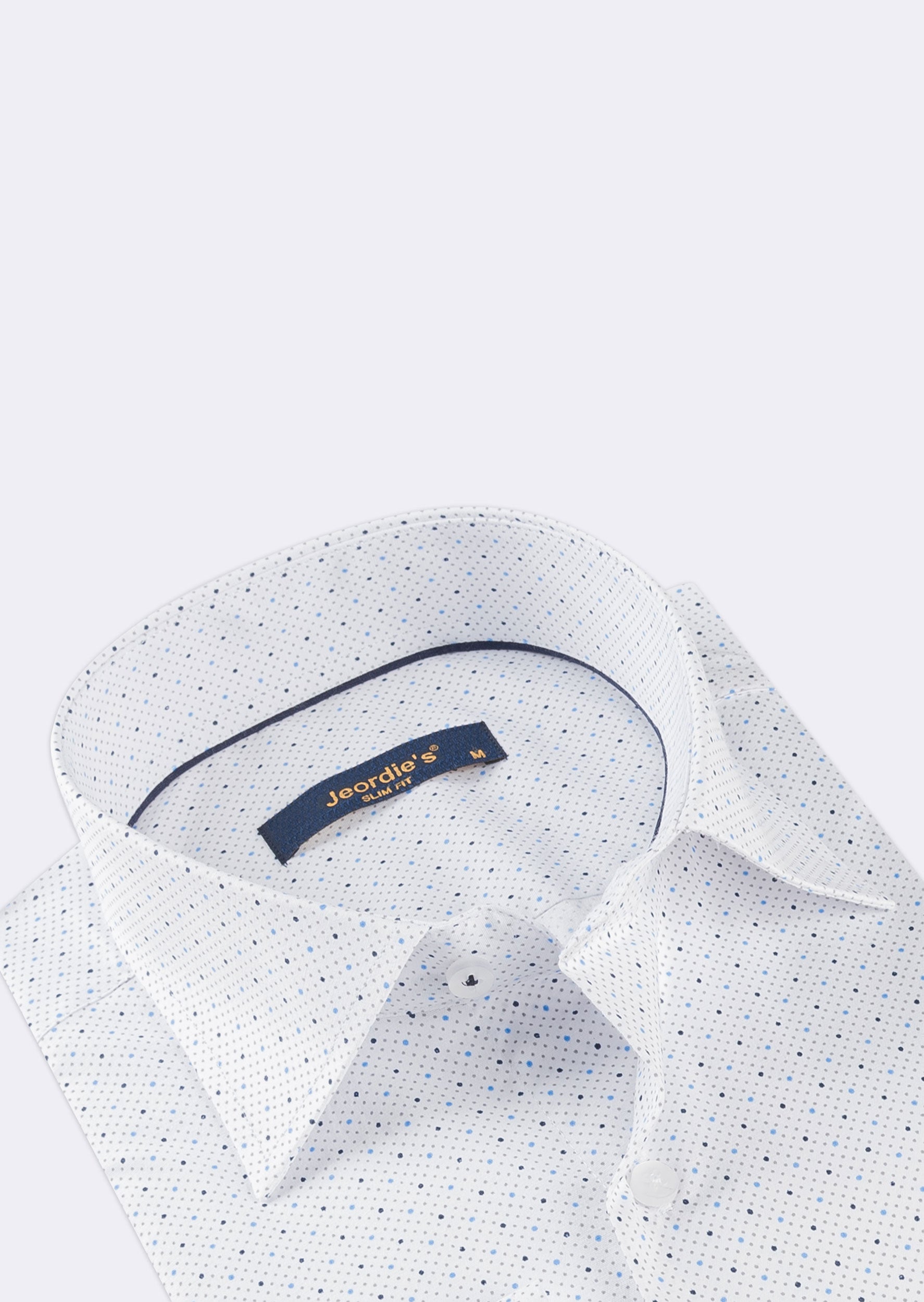 White - Navy Long Sleeve Shirt