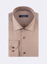 Brown - Navy Long Sleeve Shirt