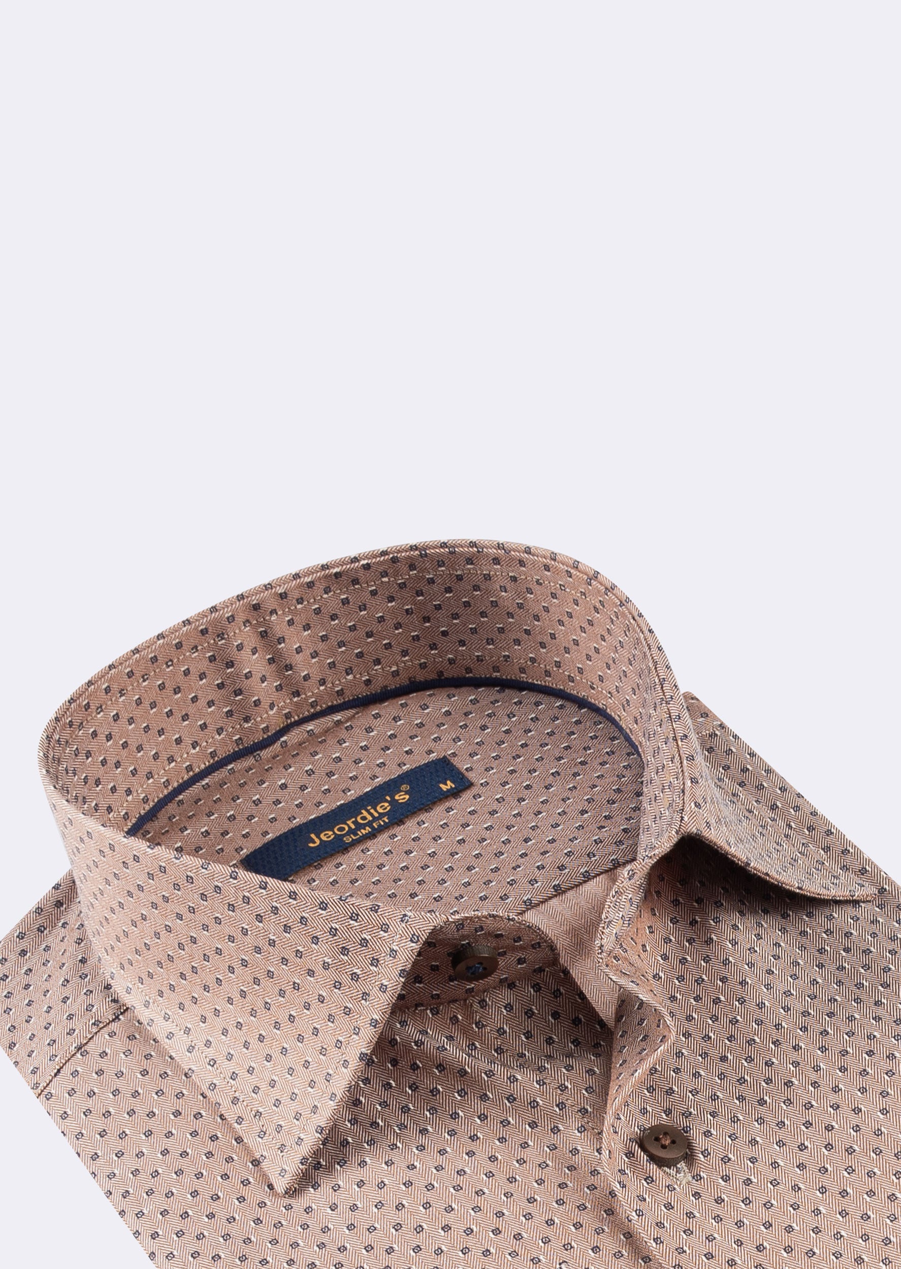 Brown - Navy Long Sleeve Shirt