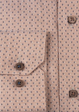 Brown - Navy Long Sleeve Shirt