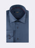 Navy - Grey Long Sleeve Shirt