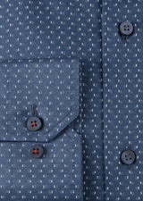 Navy - Grey Long Sleeve Shirt