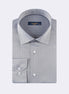 Grey - Navy Long Sleeve Shirt