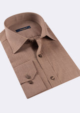Brown Plain Shirt