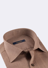 Brown Plain Shirt