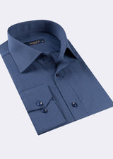 Light Navy Plain Shirt