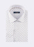 White - Brown Long Sleeve Shirt
