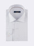 White - Navy Long Sleeve Shirt